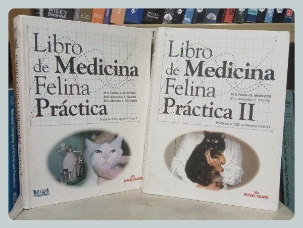 Producto - Minovich: Libro de Medicina Felina Práctica I y II (U)