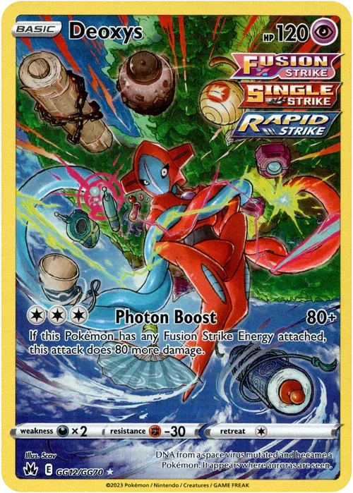 Producto - Deoxys - GG12/GG70 - Crown Zenith - Holo