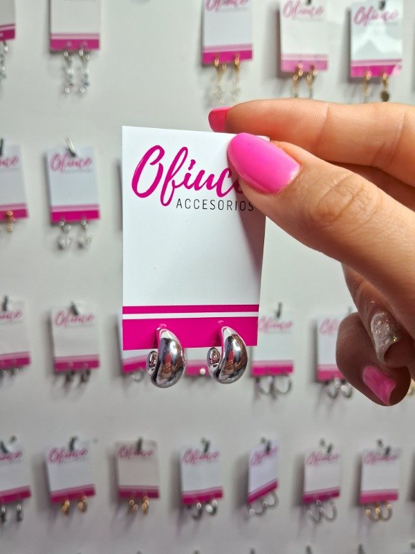 Producto - Aros chunky gota mini