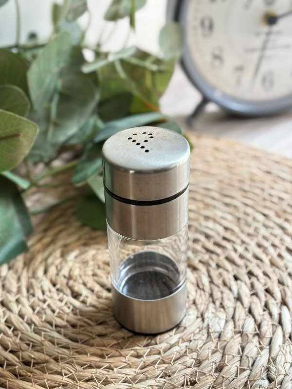 Producto - PIMENTERO DE ACERO INOXIDABLE 10X4 CM