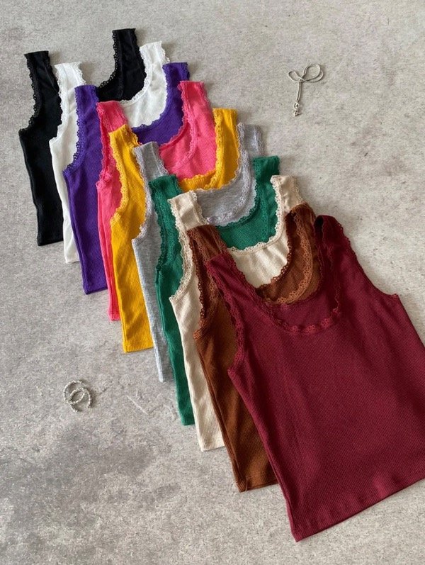 Producto - Musculosa Morley c/puntilla #8808