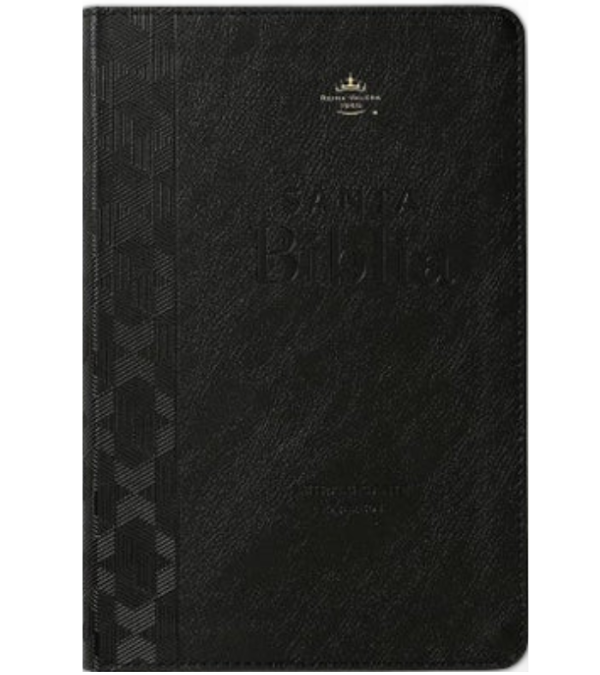 Producto - Biblia Reina Valera 1960 14 puntos 21x14cm Color Negro