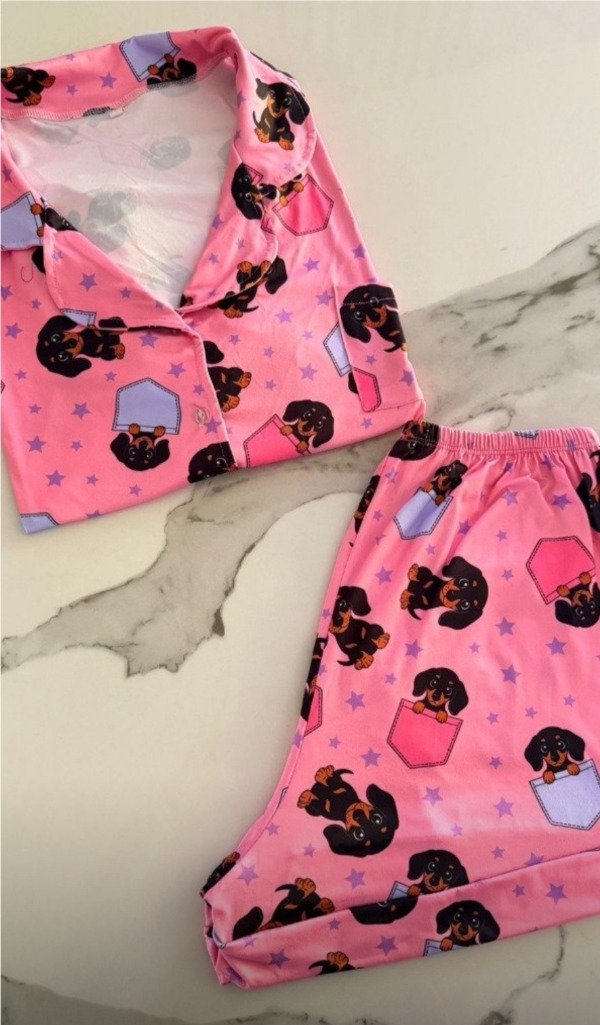 Producto - Pijama camisero salchicha