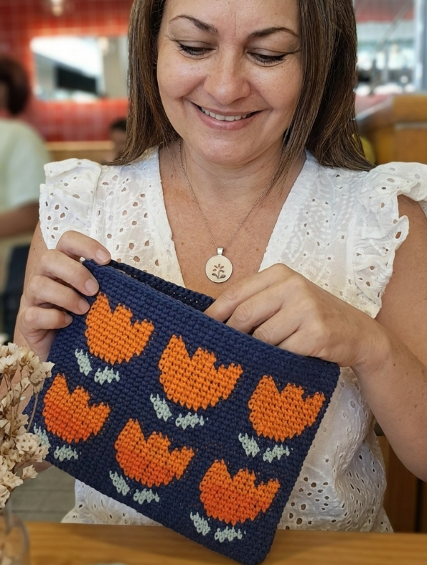 Producto - GUIA DE TEJIDO "TULIP" (TAPESTRY CROCHET)