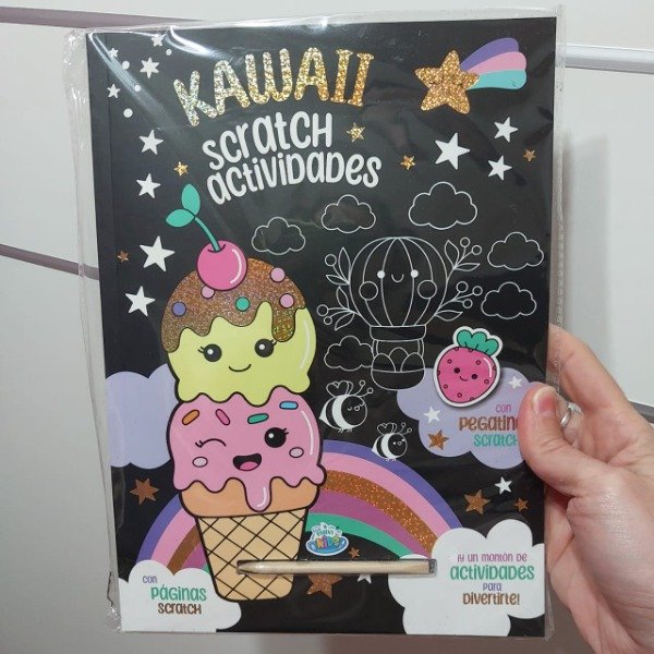 Producto - Libro de actividades Scratch con pegatinas