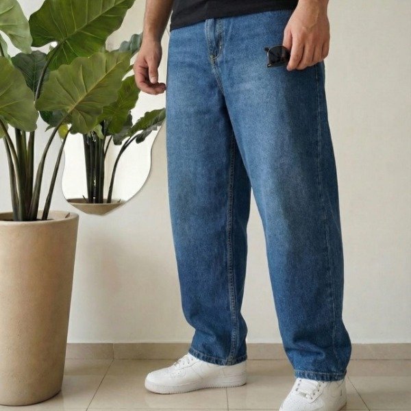 Producto - 52 - JEAN HOMBRE BAGGY AZUL