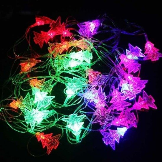 Producto - Tira de Luces Led "Pinitos de Navidad" x2m