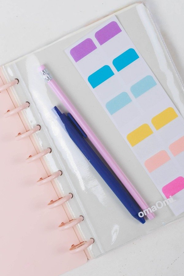 Producto - Folio transparente para sistema de discos A5