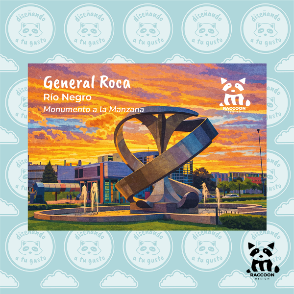 Producto - Imán souvenir General Roca, Rio Negro 1