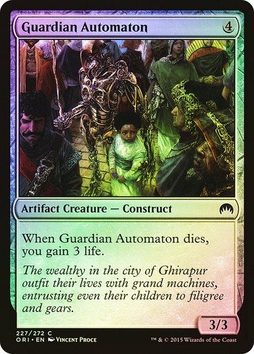 Producto - Guardian Automaton Foil  Magic Origins