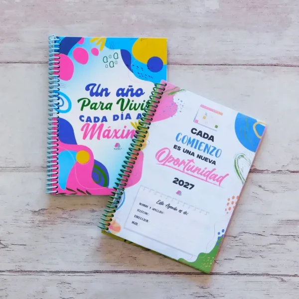 Producto - AGENDA 2027 FULL COLOR TAMAÑO A5 TAPA BLANDA 97 PAG - 1