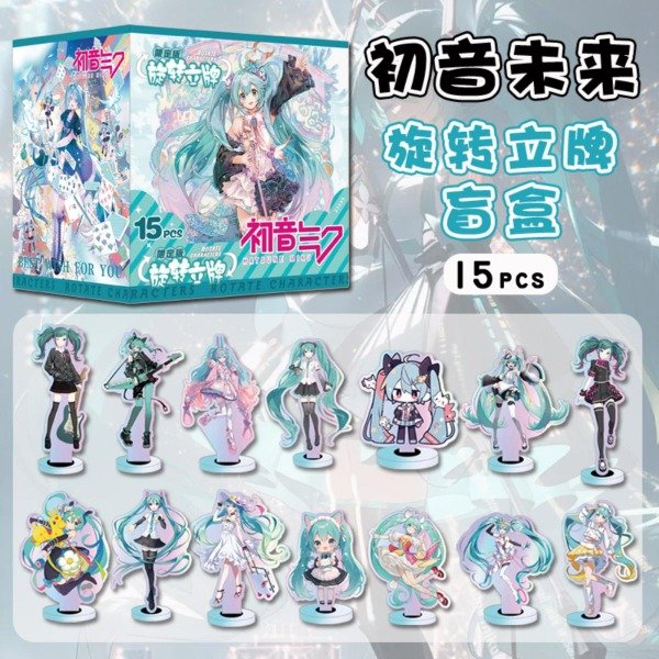 Producto - BLIND Box. HATSUNE MIKU - Stand Acrílico Giratorio (Por unidad)