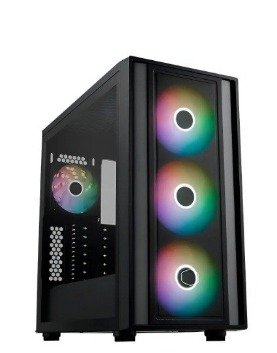 Producto - Gabinete Cooler Master MasterBox 600 Black s/fuente