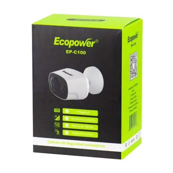 Producto - Ip Ep C100 3MP Recarregável Blanco
