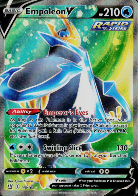 Producto - Empoleon V Full Art - 145/163 - Battle Styles - Holo