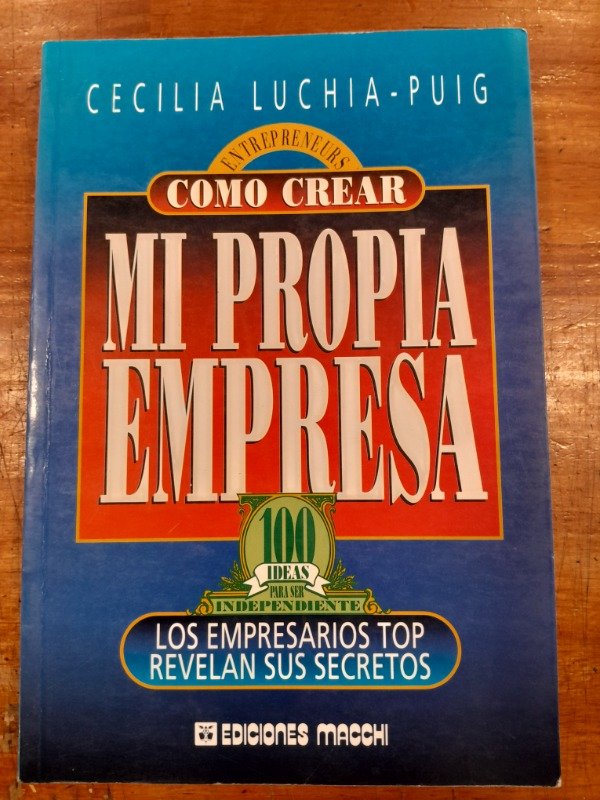 Producto - Como crear mi propia empresa C4 - Cecilia Luchia Puig