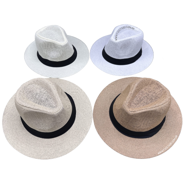 Producto - Sombrero panameño premium ala larga x1