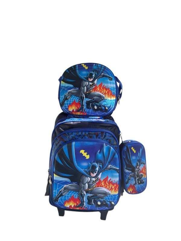 Producto - Batman Mochila + Cartuchera + Lonchera