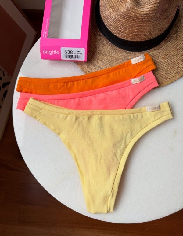 Producto - Colaless tiro alto algodón x3