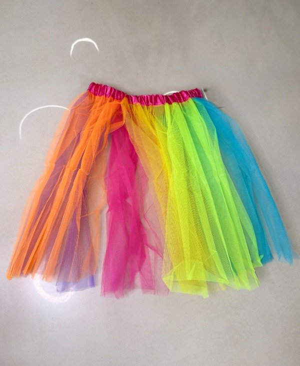Producto - Tutu 3 capas multicolor