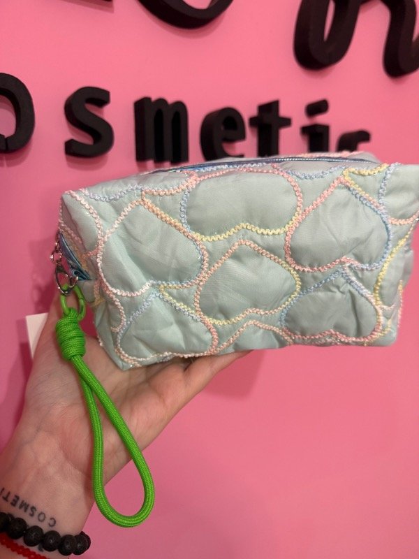 Producto - Portacosmeticos Heart celeste - 0