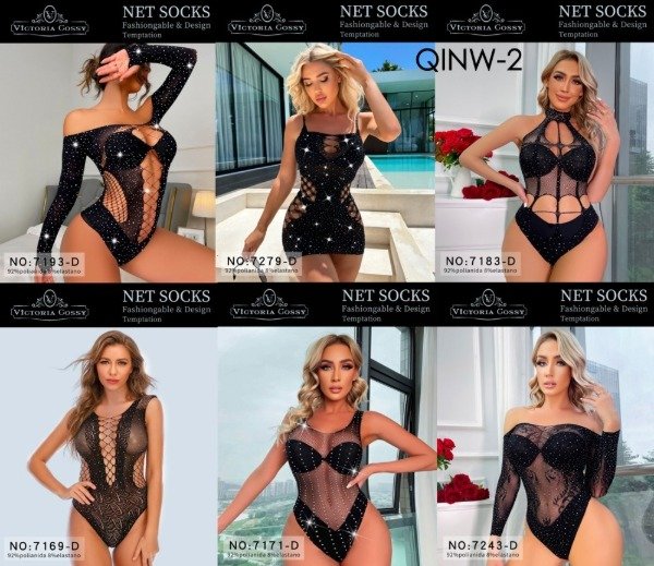 Producto - CATSUIT CON BRILLO (x6)