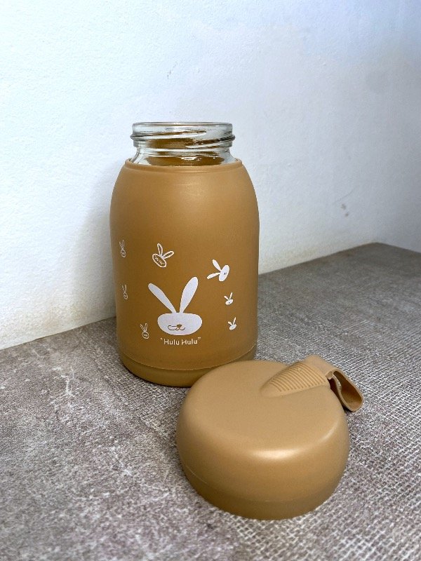 Producto - Botella de vidrio infantil - marrón