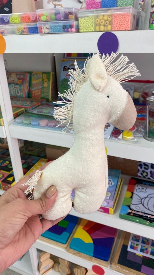 Producto - Caballito de tela con sonajero- Lili