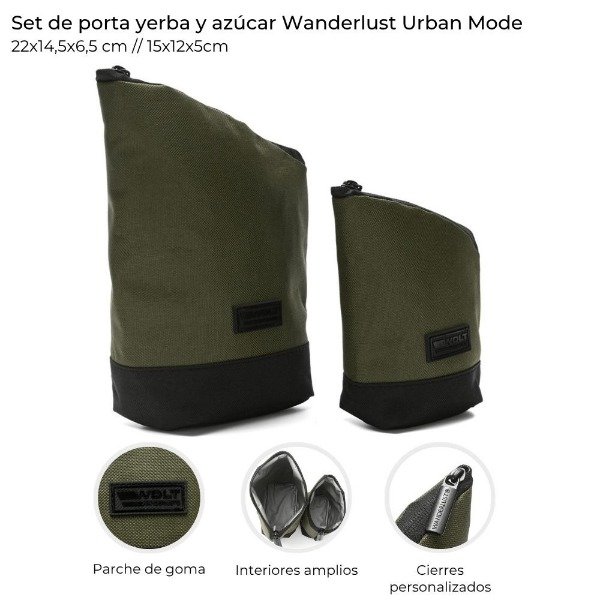 Producto - Set de porta yerba VERDE - WANDERLUST - 0