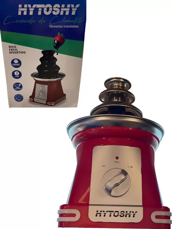Producto - FUENTE DE CHOCOLATE CASCADA 3 PISOS HYTOSHY - 2