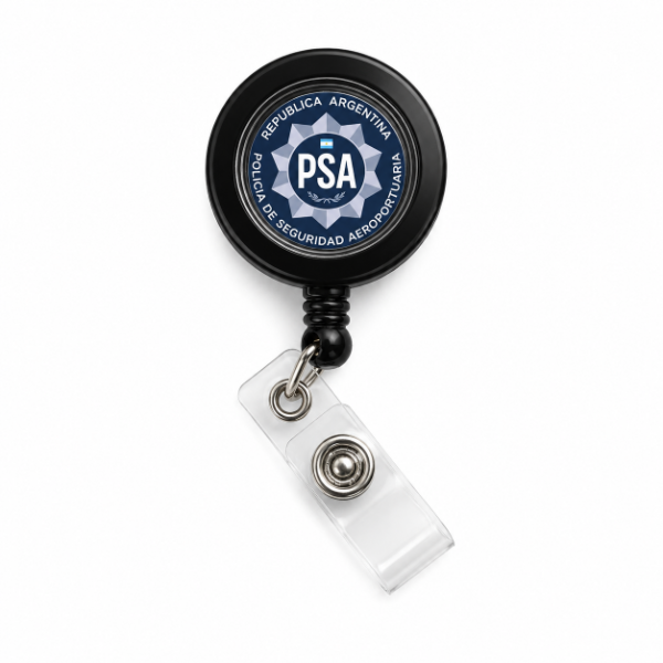 Producto - Porta Credencial Tipo Yoyo c/Logo PSA