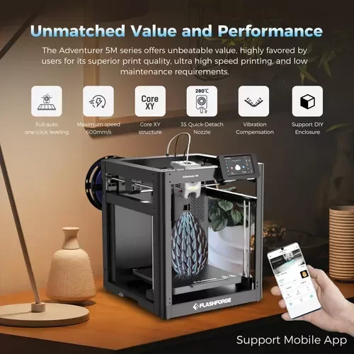 Producto - IMPRESORA 3D FLASHFORGE ADVENTURER-5M - 3