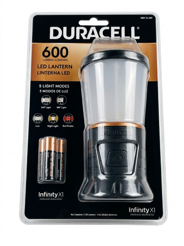Producto - Linterna Farol Duracell 600L 3AAA - 8661-DL600