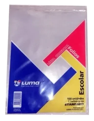 Producto - Folios LUMA Standard Tamaño Rivadavia c/u