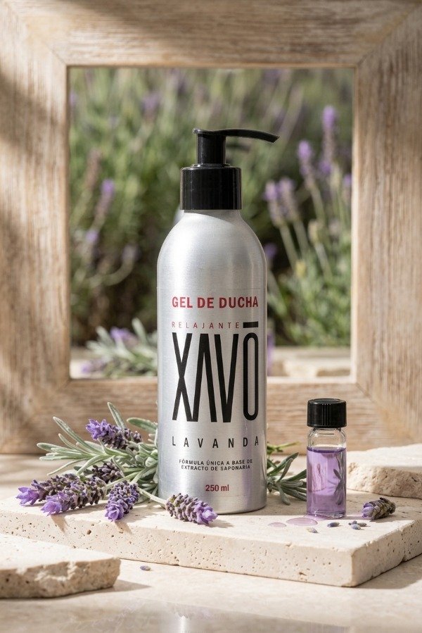 Producto - Gel de Ducha Relajante Natural con Lavanda - 0