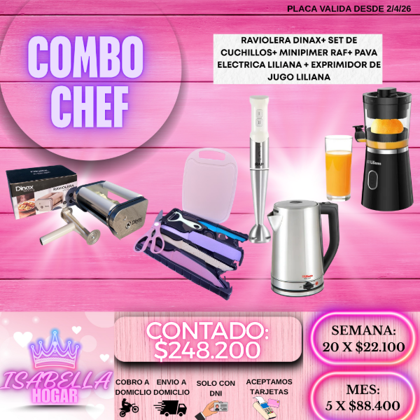 Producto - COMBO CHEF