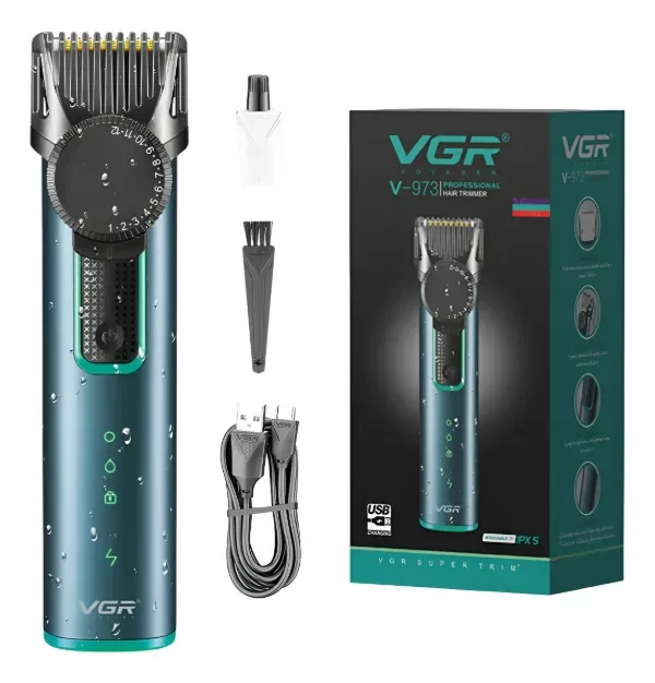 Producto - Máquina Trimmer Patillera Vgr V-973 Ipx5