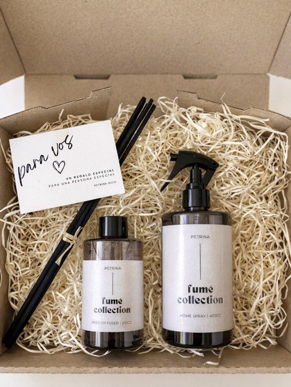 Producto - Box Aromático Fumé - Difusor de varillas + Home spray - 1