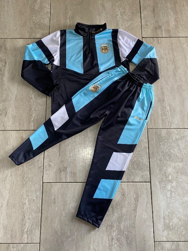 Producto - Conjunto argentina negro Niño EQT - 0