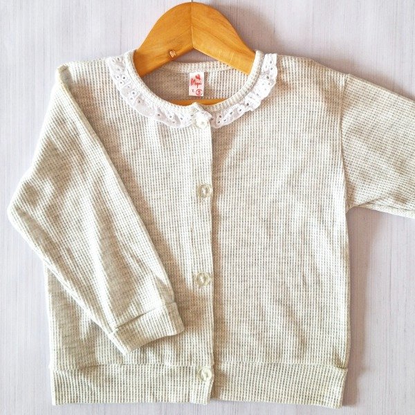 Producto - Campera Wafle Gris