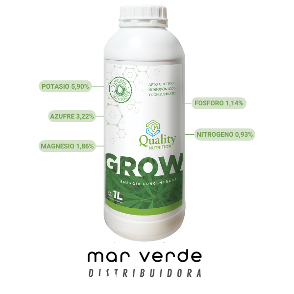 Producto - Fertilizante para hidroponia GROW Quality