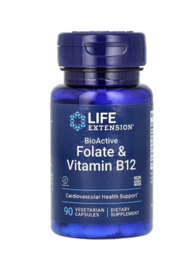 Producto - Methyl Folate Con B12 Mejor Que Ácido Fólico 90 Capsulas Sin Sabor