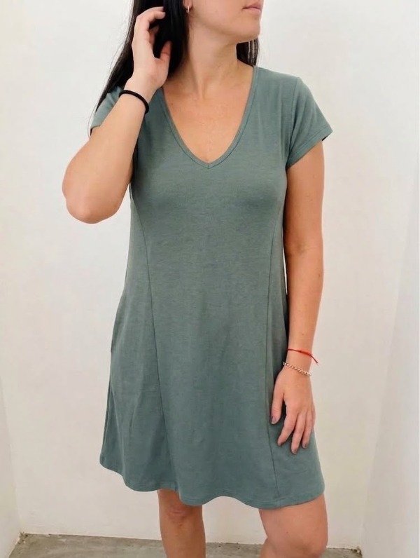 Producto - Vestido MORENA de algodon - 13