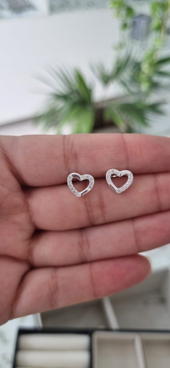 Producto - Aros Corazón Calado - 1