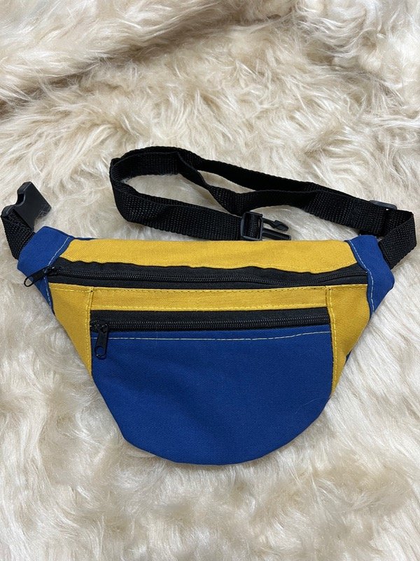 Producto - Riñonera azul y amarillo