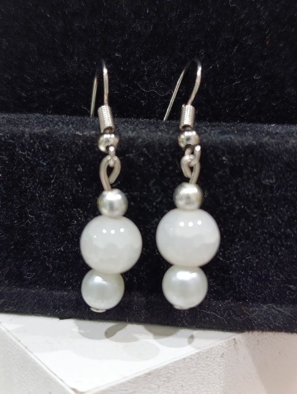 Producto - Aros cuarzo blanco