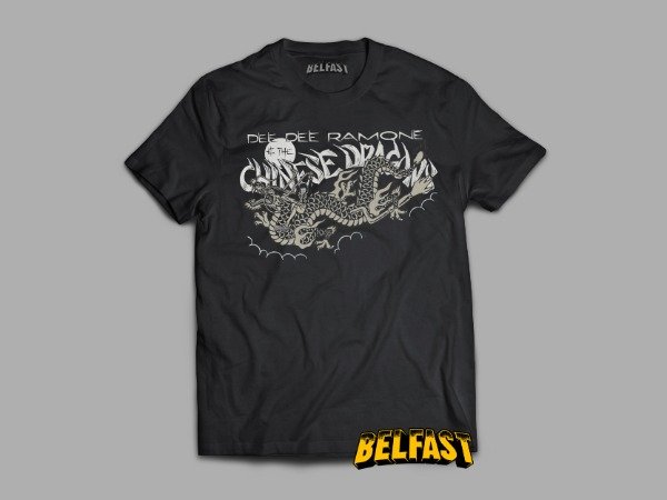 remera dee dee ramone and the chinese dragons belfast