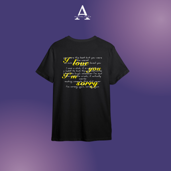 Producto - Remera I love you I'm sorry