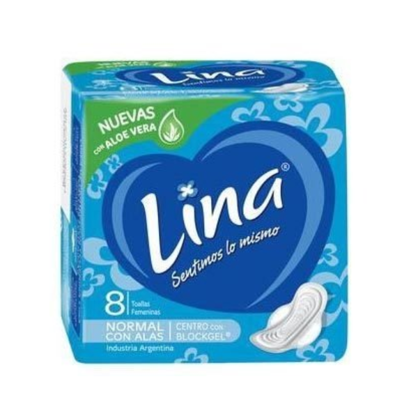 Producto - TOALLA FEMENINA C/ALOE - LINA