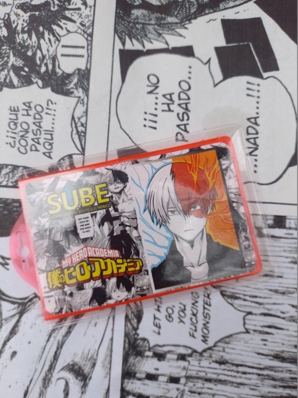 Producto - Porta SUBE Boku no Hero #2